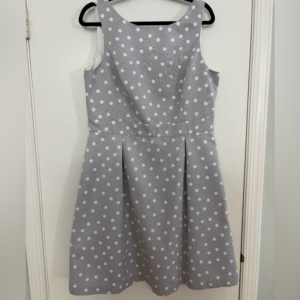 Gray Polka Dot Women’s Dress